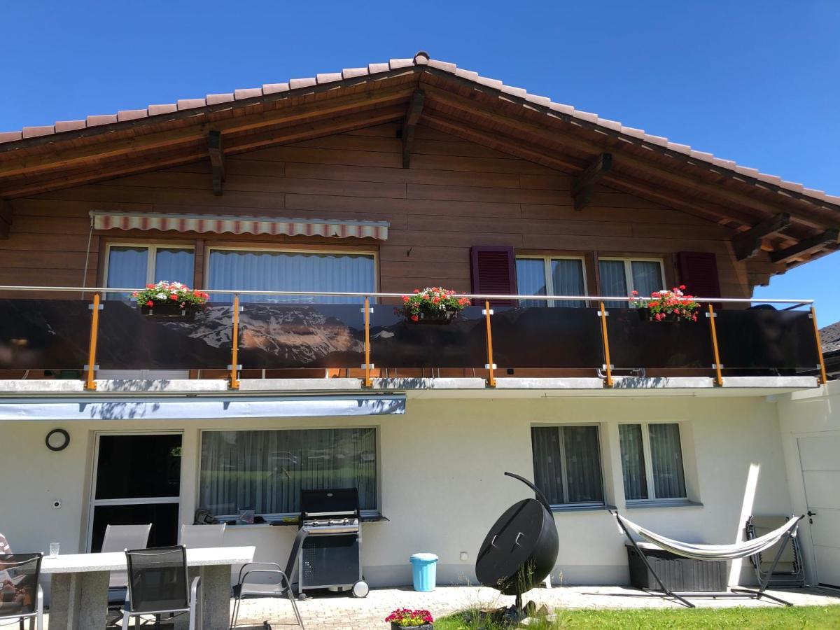 Chalet Aloa Lejlighed Adelboden Eksteriør billede