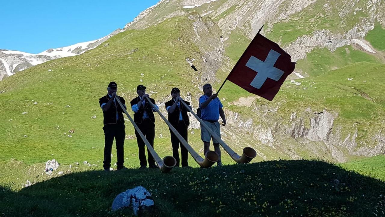 Chalet Aloa Lejlighed Adelboden Eksteriør billede